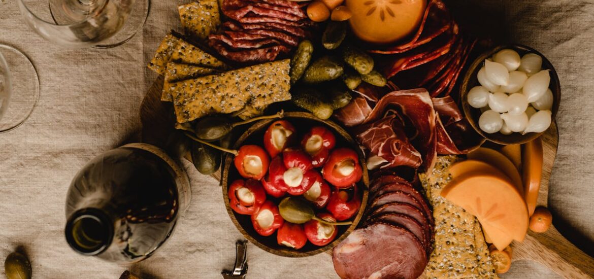 charcuterie et vins